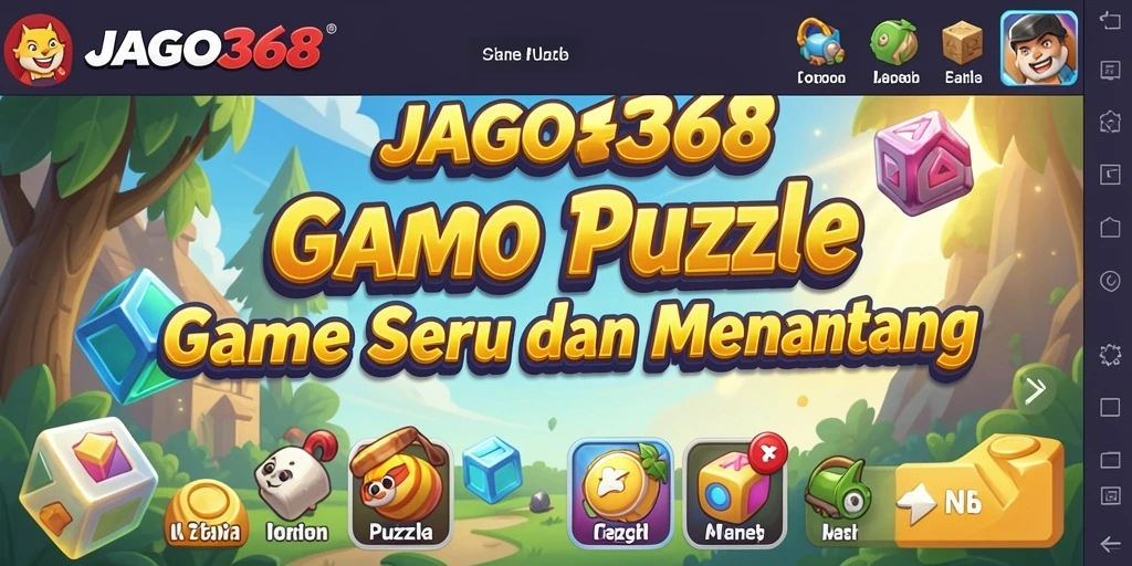 Gameplay menarik JAGO368 yang penuh dengan tantangan Puzzle.