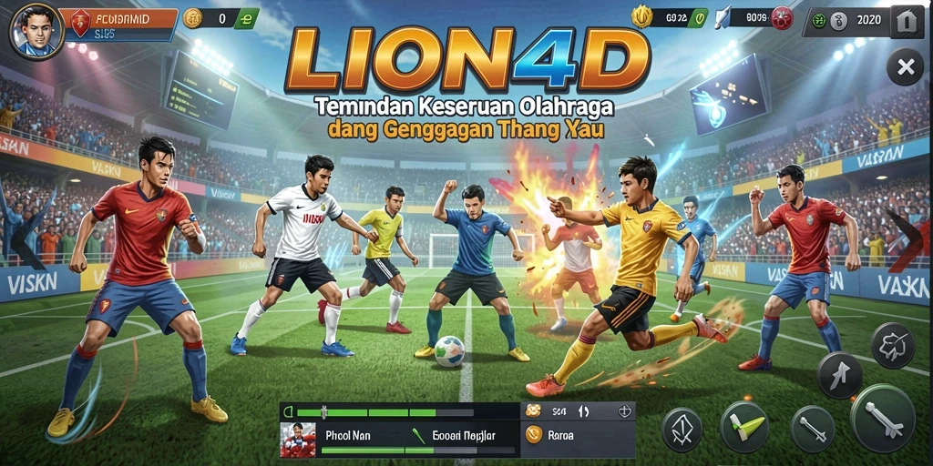 Tampilan seru gameplay LION4D dalam olahraga kompetitif.