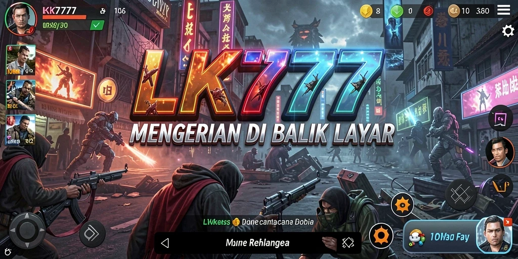 Tampilan gameplay LK777 yang menegangkan dan mencekam.