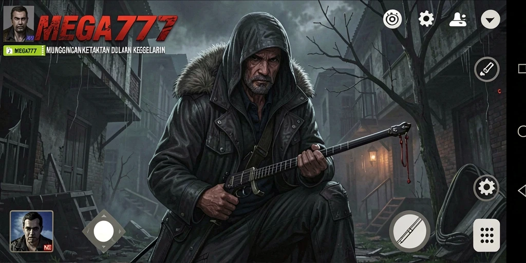 Screenshot MEGA777 menampilkan ketegangan gameplay yang mendebarkan.