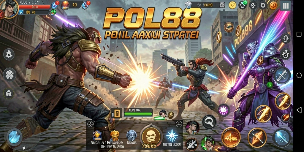 Tampilan aksi pertarungan mendebarkan dalam POL88 yang penuh strategi.