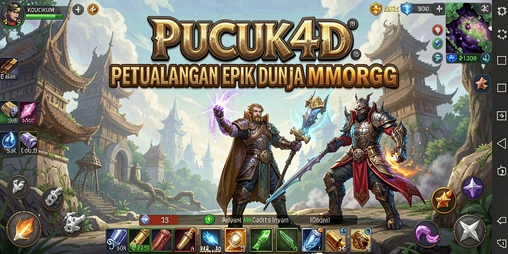 Tampilan menakjubkan dari gameplay <strong>PUCUK4D</strong> yang memukau.