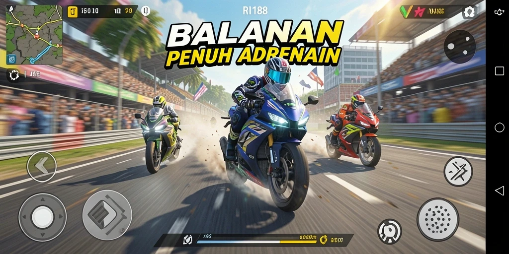 Tampilan gameplay RI188 yang intens dan menegangkan.