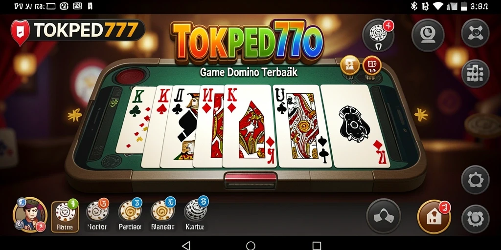Screenshot gameplay menunjukkan sesi seru permainan Domino.